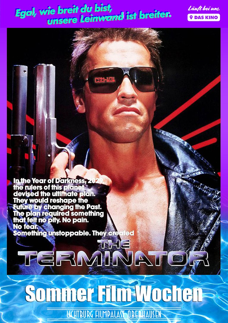 Filmplakat des Films SFW TERMINATOR 1