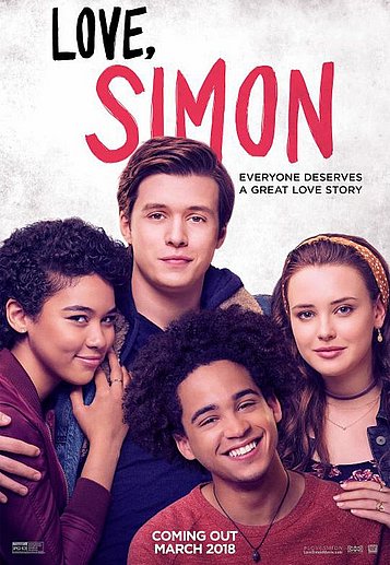 Filmplakat des Films LOVE, SIMON OMU - QUEER CINEMA - COMING-OUT