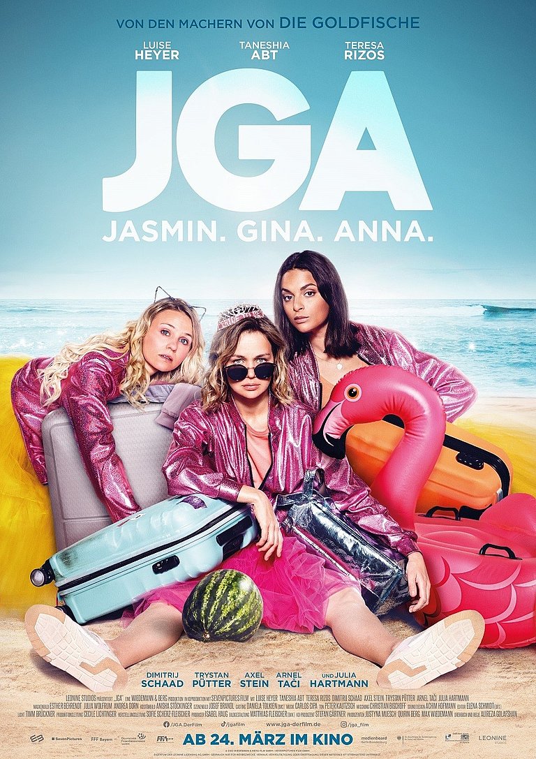 Filmplakat des Films JGA - JASMIN. GINA. ANNA.