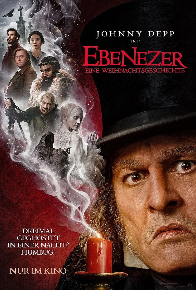 Filmplakat des Films EBENEZER - EINE WEIHNACHTSGESCHICHTE