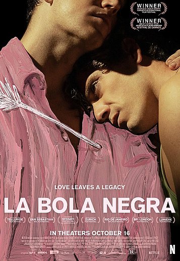 Filmplakat des Films LA BOLA NEGRA - AFTER DARK – QUEER CINEMA × CINEMA EUROPA
