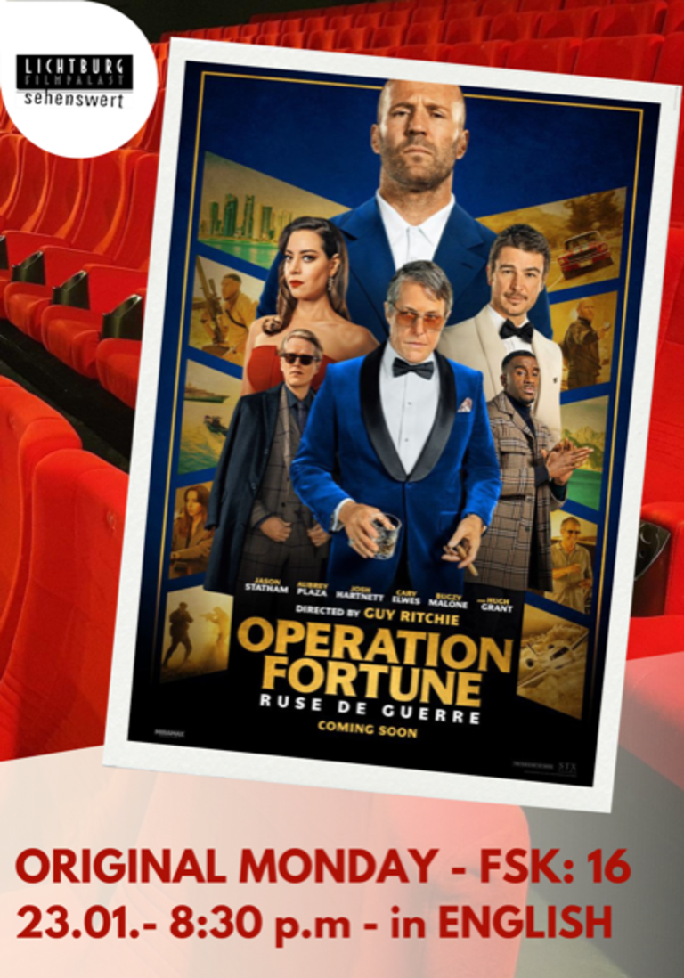 Filmplakat des Films OPERATION FORTUNE - RUSE DE GUERRE OV