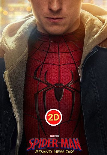Filmplakat des Films 2D SPIDER-MAN 4: BRAND NEW DAY