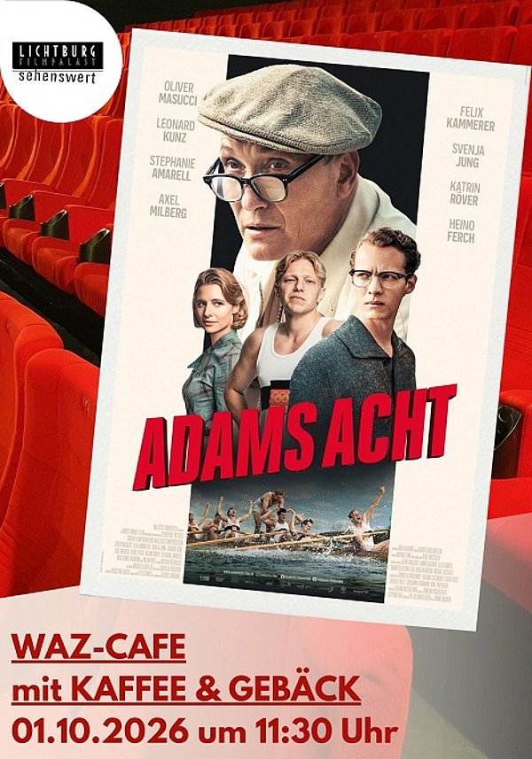 Filmplakat des Films ADAMS ACHT - WAZ CAFE