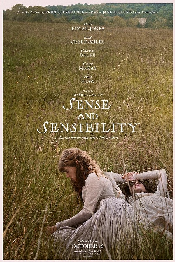 Filmplakat des Films SENSE AND SENSIBILITY in ENGLISH