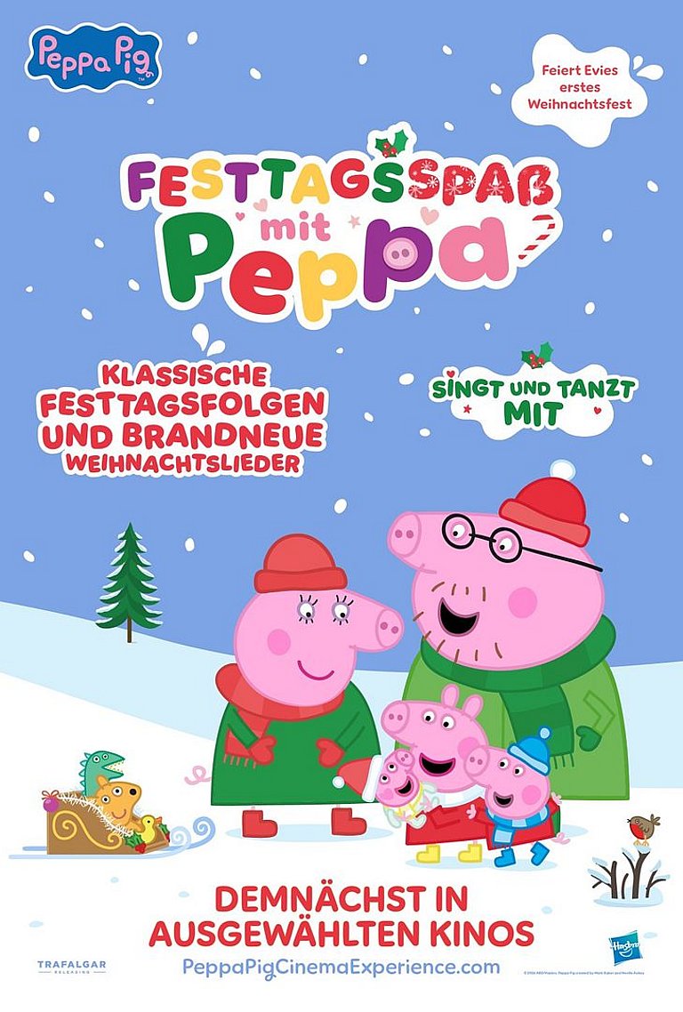 Filmplakat des Films FESTTAGSSPASS MIT PEPPA - DAS KINOERLEBNIS