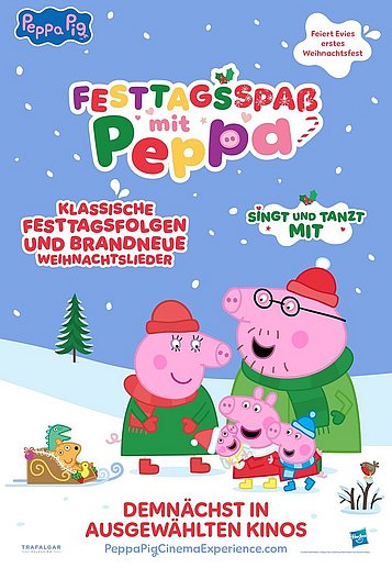 Filmplakat des Films FESTTAGSSPASS MIT PEPPA - DAS KINOERLEBNIS