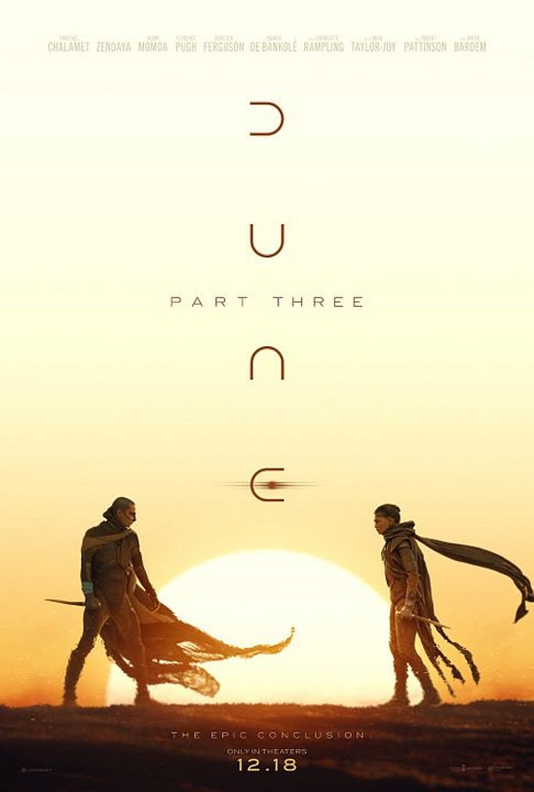 Filmplakat des Films DUNE 3
