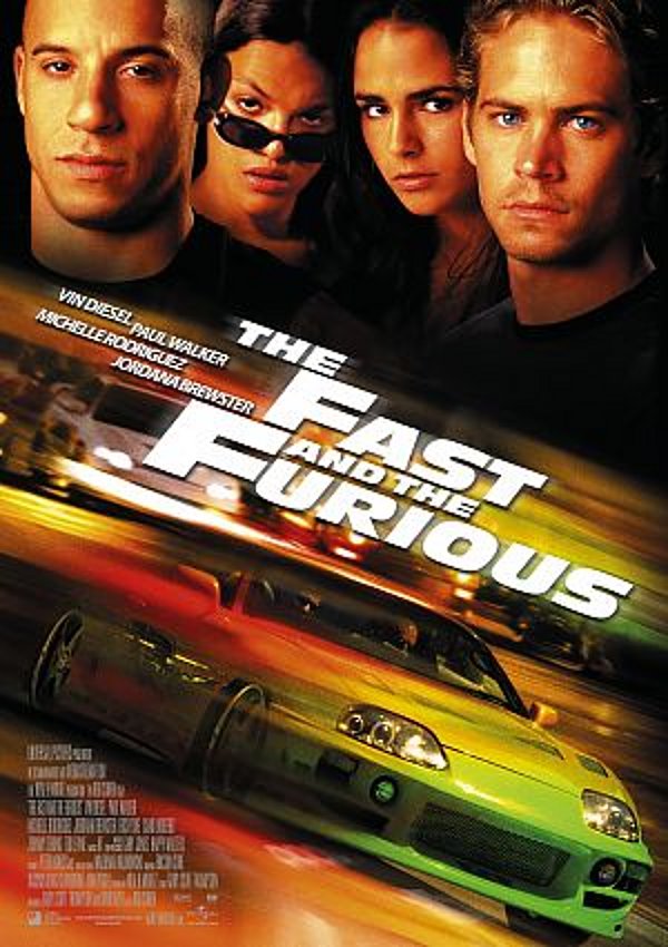 Filmplakat des Films THE FAST & THE FURIOUS - BEST OF CINEMA