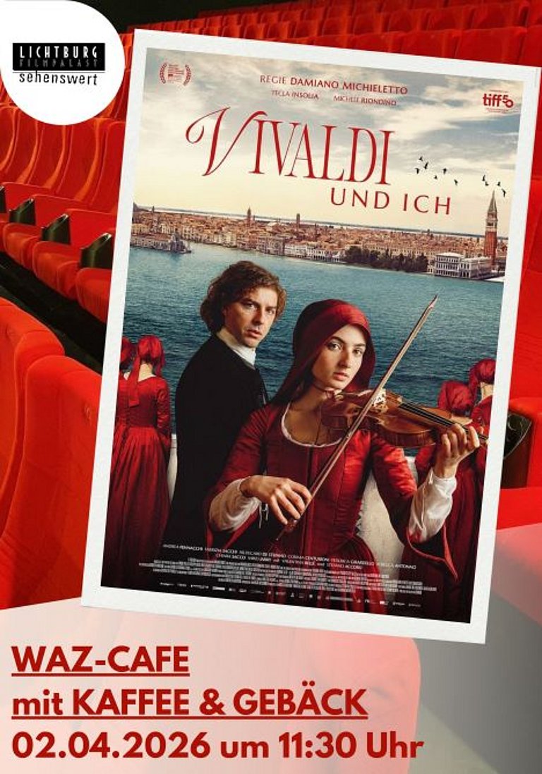 Filmplakat des Films VIVALDI & ICH - WAZ CAFE
