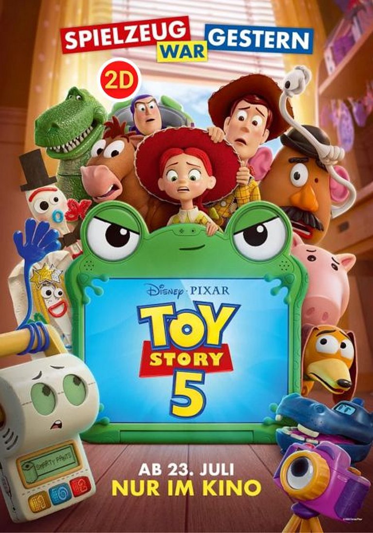 Filmplakat des Films 2D TOY STORY 5