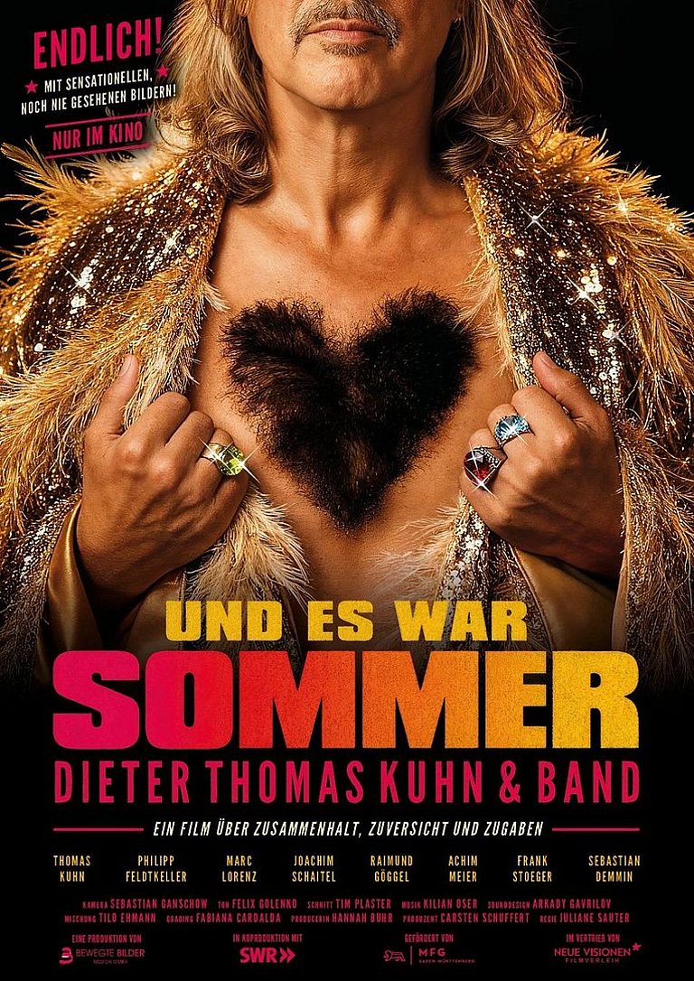 Filmplakat des Films UND ES WAR SOMMER - DIETER THOMAS KUHN & BAND - DOKU TIME TRIFFT VISUELLE
