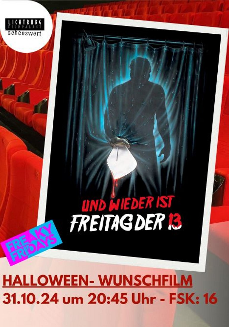Filmplakat des Films UND WIEDER IST FREITAG, DER 13.- HALLOWEEN SPECIAL