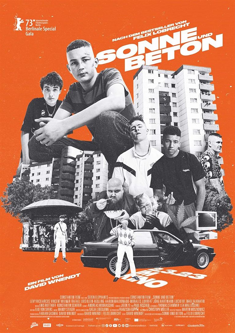 Filmplakat des Films SONNE UND BETON