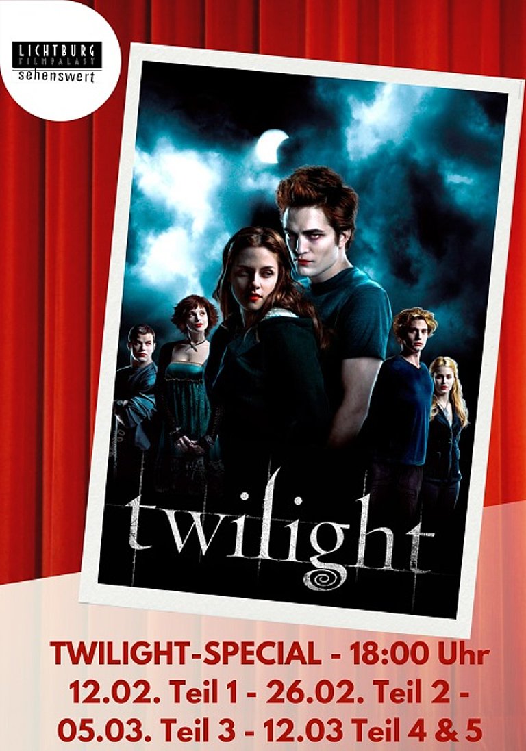 Filmplakat des Films TWILIGHT-SPECIAL - NEW MOON BISS ZUR MITTAGSSTUNDE