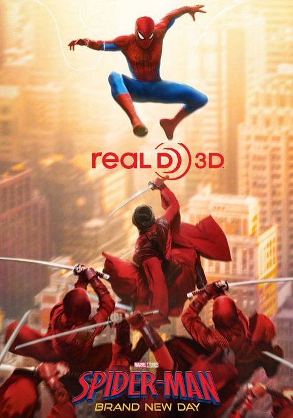 Filmplakat des Films 3D SPIDER-MAN 4: BRAND NEW DAY