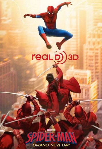 Filmplakat des Films 3D SPIDER-MAN 4: BRAND NEW DAY