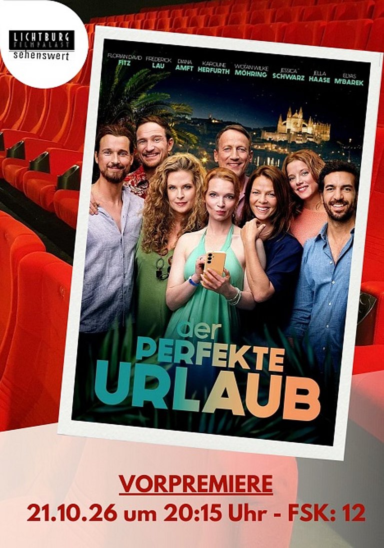 Filmplakat des Films DER PERFEKTE URLAUB - MÄDELS ABEND PREVIEW