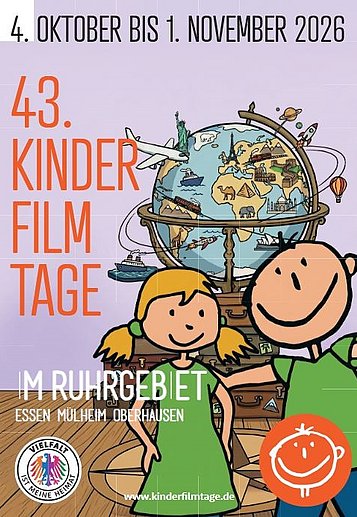 Filmplakat des Films MEINE FREUNDIN CONNI - ABENTEUER MIT KRANICH KLAUS - 43. KINDERFILMTAGE IM RUHRGEBIET