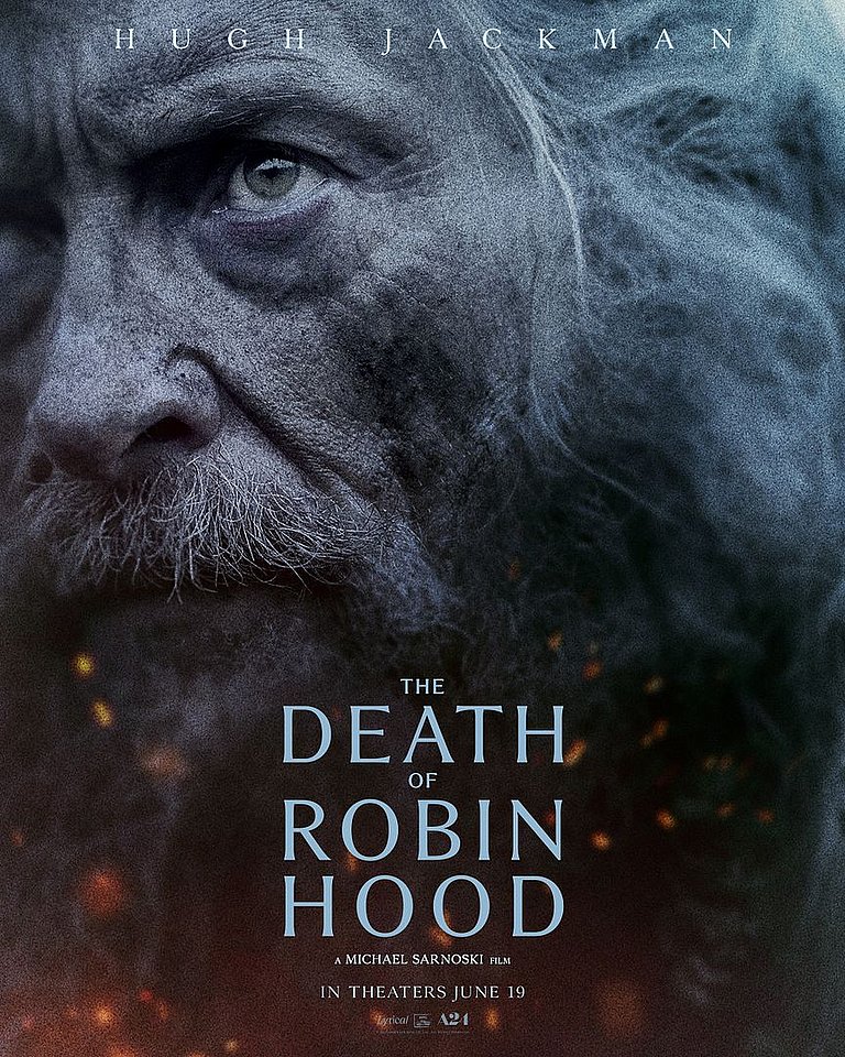 Filmplakat des Films THE DEATH OF ROBIN HOOD in ENGLISH