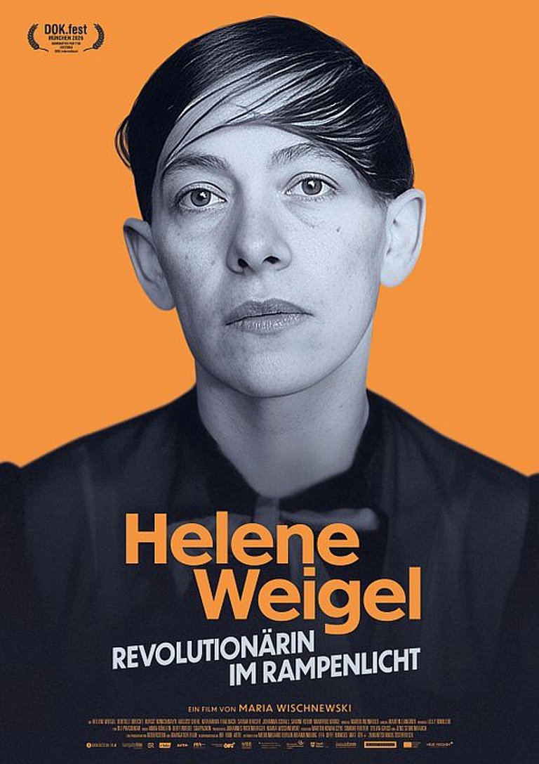 Filmplakat des Films HELENE WEIGEL - REVOLUTIONÄRIN IM RAMPENLICHT - Doku-Time