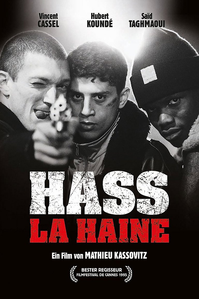 Filmplakat des Films LA HAINE EN FRANÇAIS - FREAKY FRIDAY