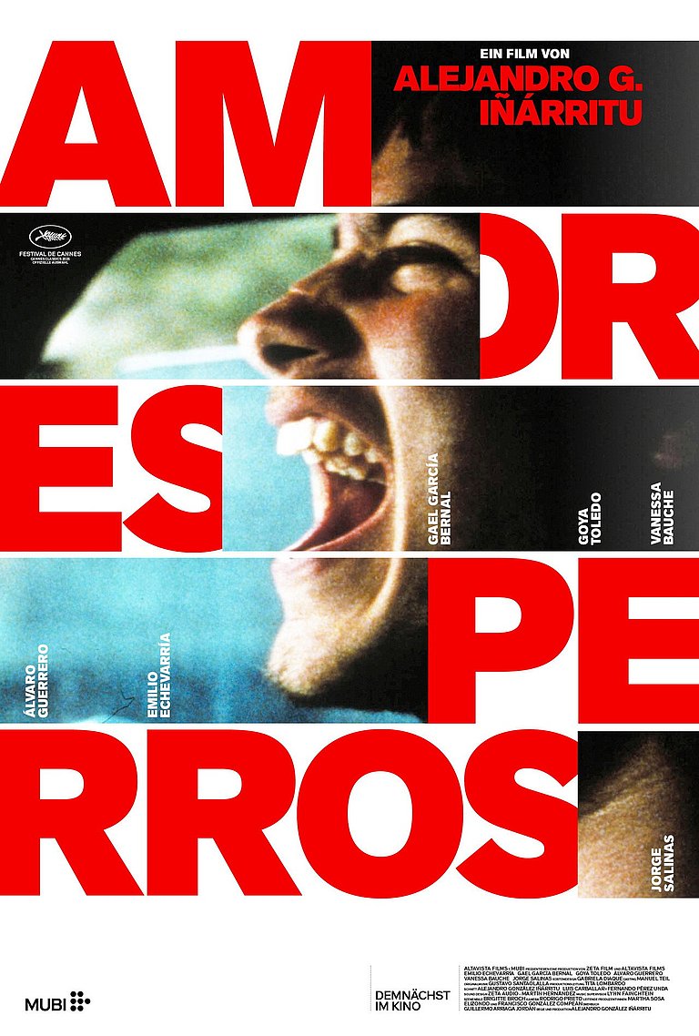 Filmplakat des Films AMORES PERROS OMU FREAKY FRIDAY