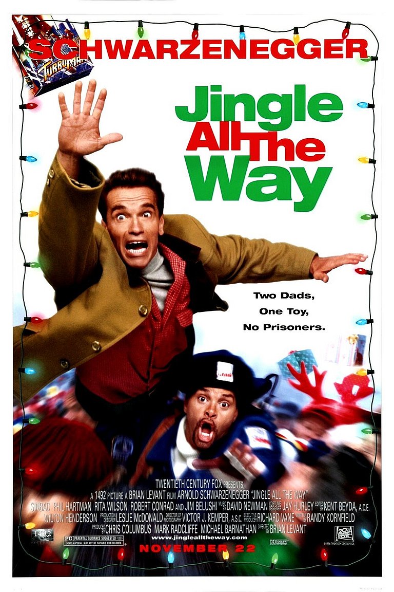 Filmplakat des Films JINGLE ALL THE WAY OMU FREAKYFRIDAY