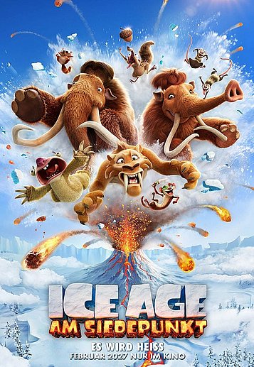 Filmplakat des Films ICE AGE 6 - AM SIEDEPUNKT
