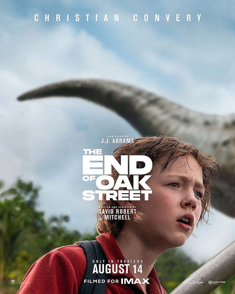 Filmplakat des Films THE END OF OAK STREET in ENGLISH