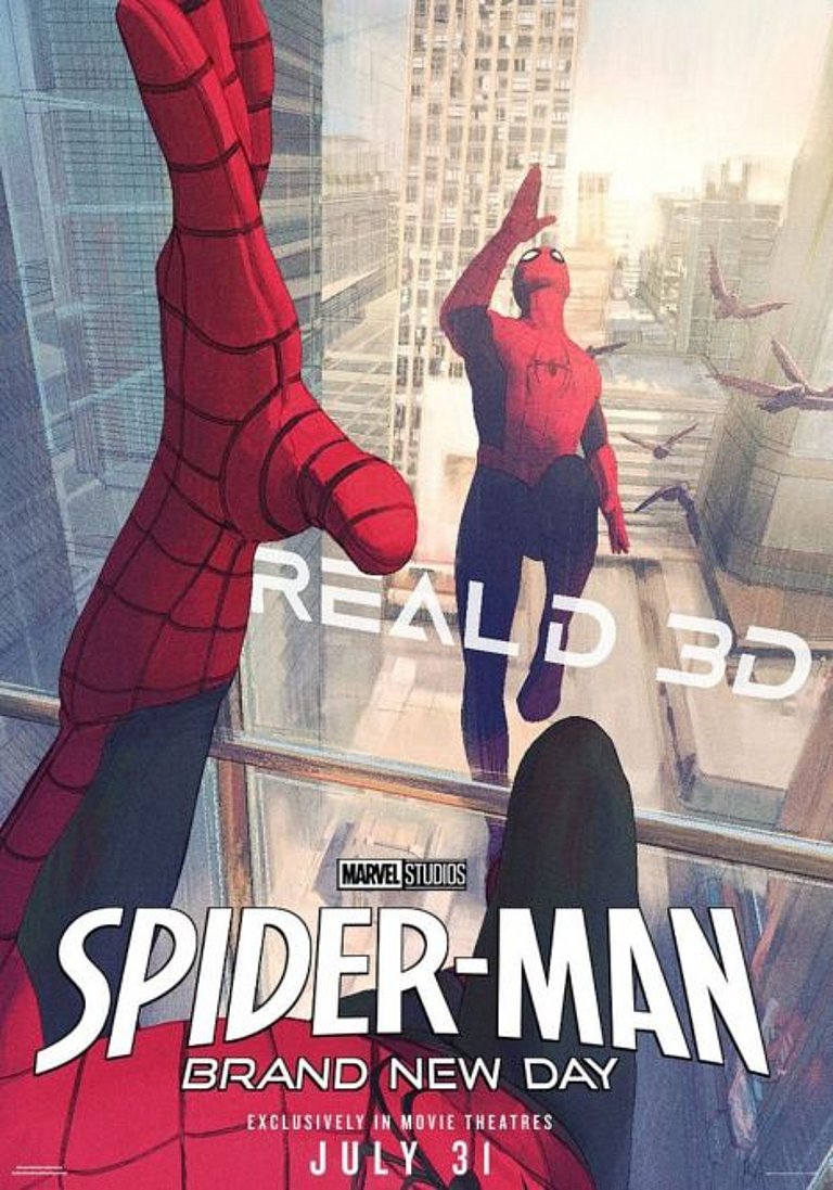 Filmplakat des Films 3D SPIDER-MAN 4: BRAND NEW DAY in ENGLISH