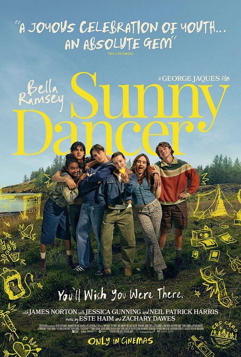 Filmplakat des Films SUNNY DANCER in ENGLISH