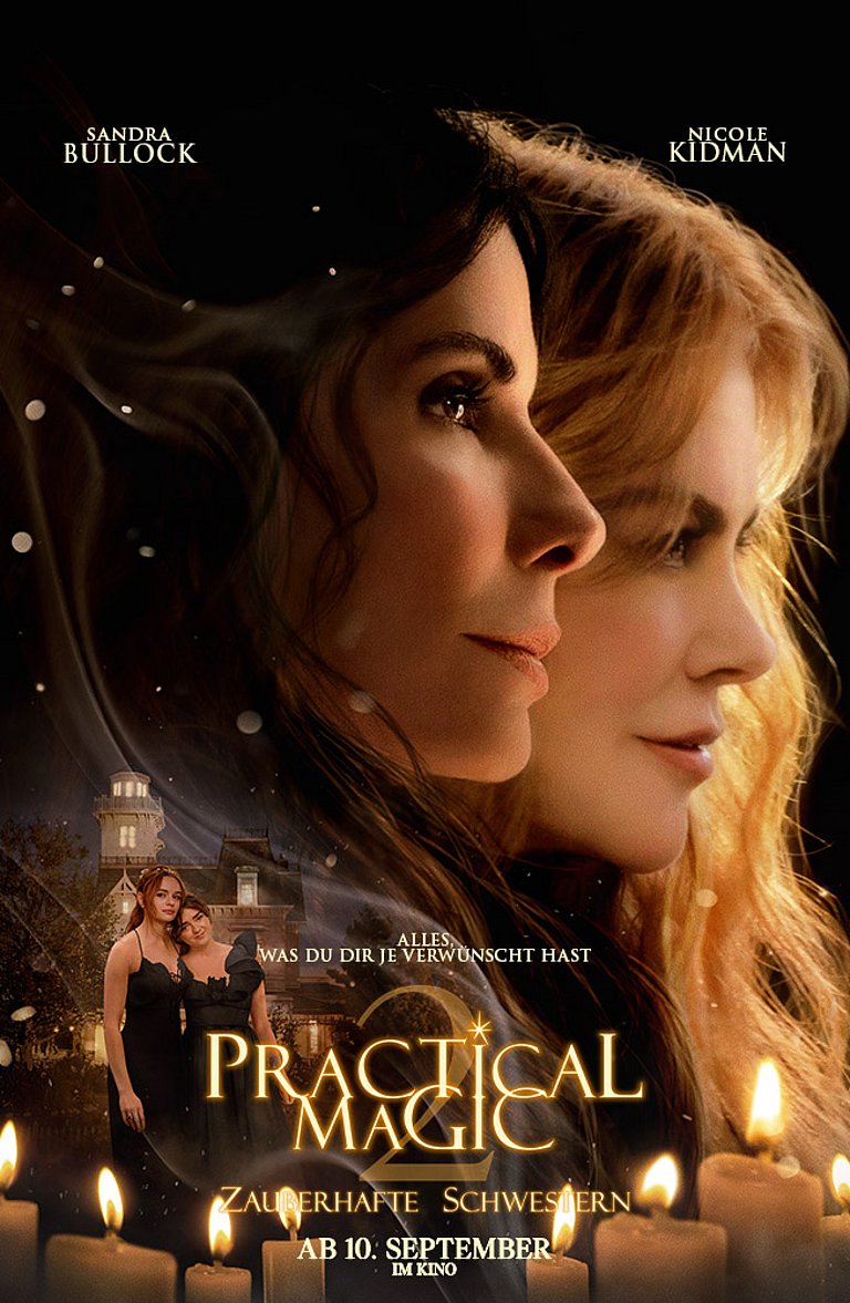 Filmplakat des Films PRATICAL MAGIC - ZAUBERHAFTE SCHWESTERN 2 - VP