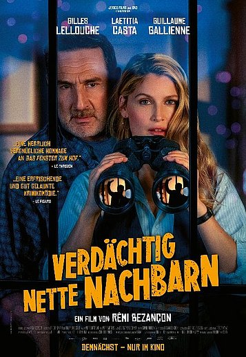 Filmplakat des Films VERDÄCHTIG NETTE NACHBARN