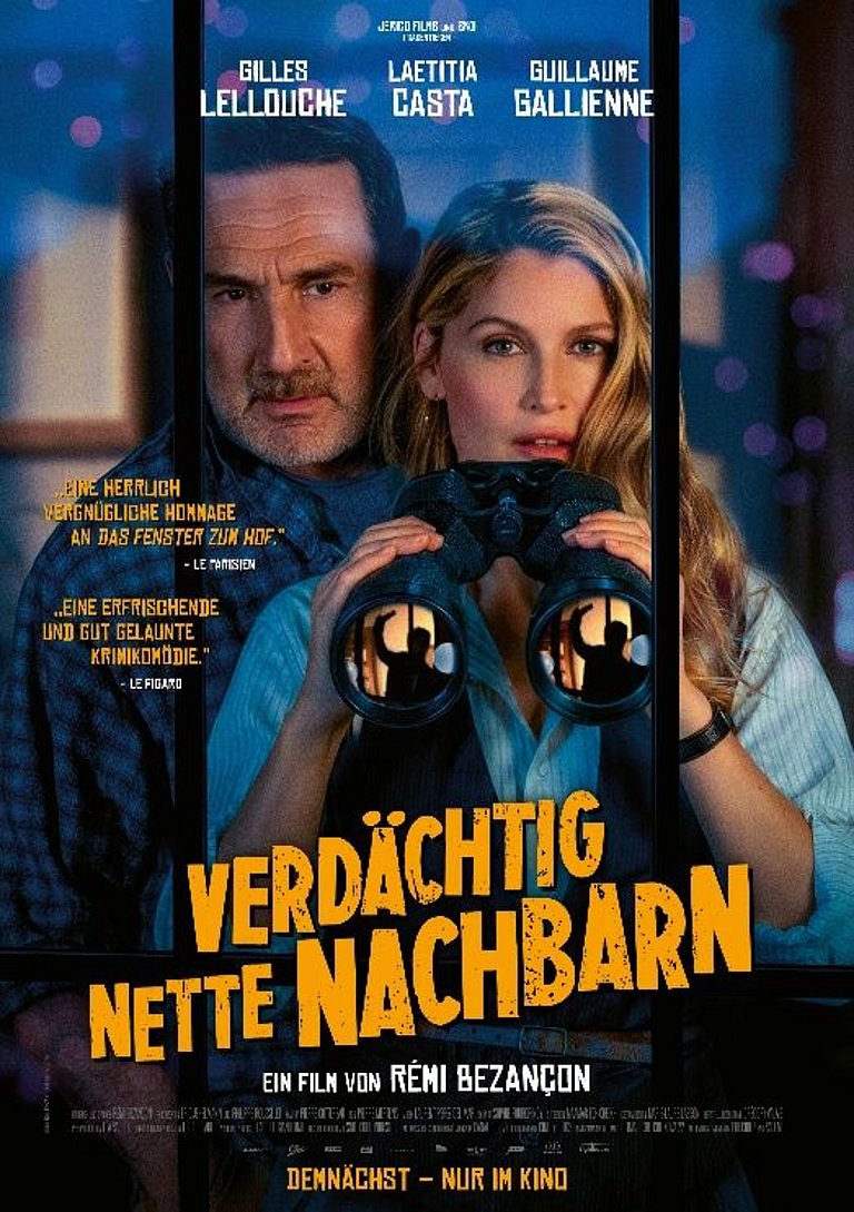 Filmplakat des Films VERDÄCHTIG NETTE NACHBARN