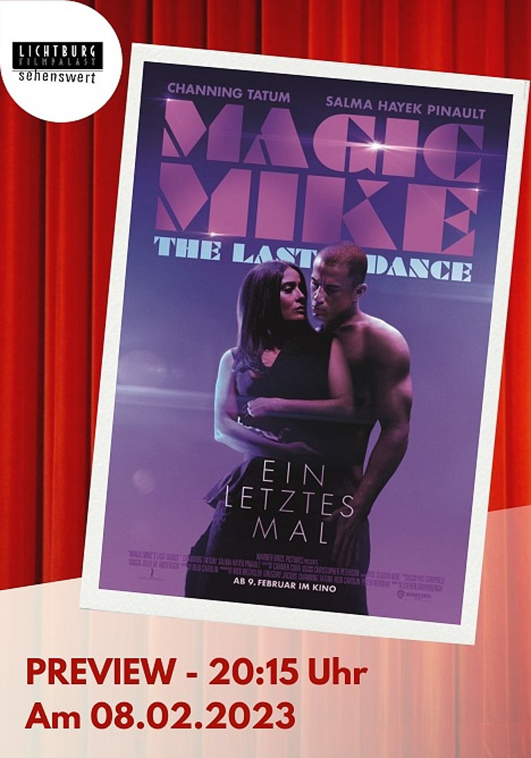 Filmplakat des Films MAGIC MIKES LAST DANCE VP