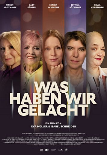 Filmplakat des Films WAS HABEN WIR GELACHT - VISUELLE - DOKU TIME