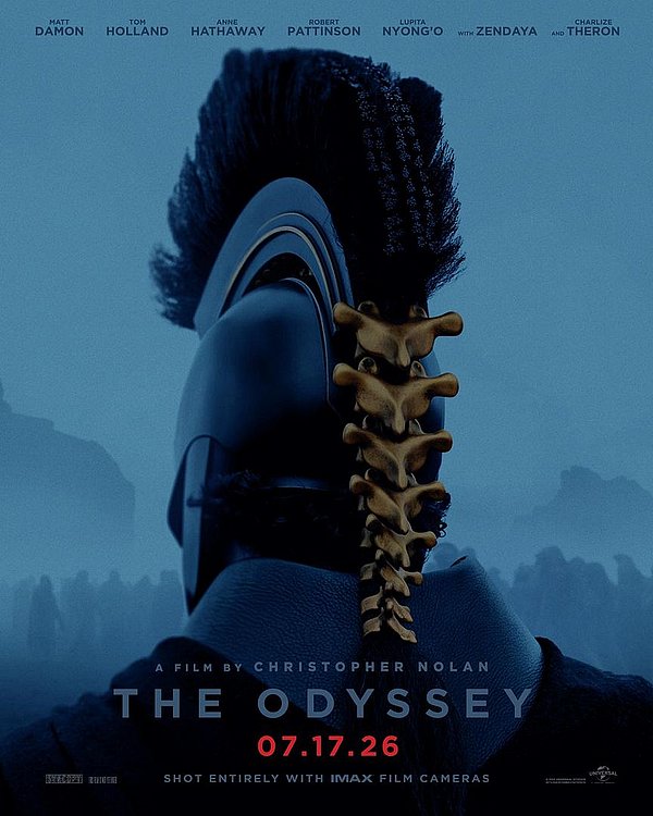 Filmplakat des Films THE ODYSSEY in ENGLISH
