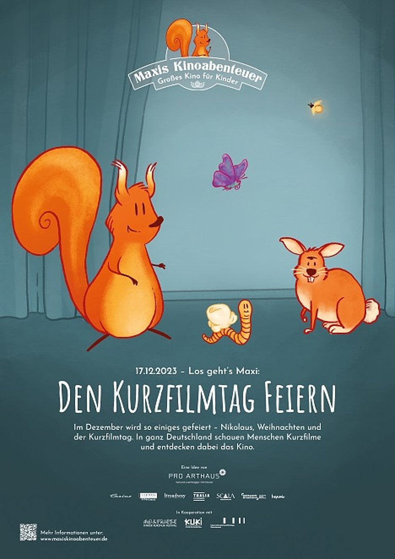 Filmplakat des Films MAXIS KINOABENTEUER - GROSSES KINO FÜR KINDER 17.12.2023