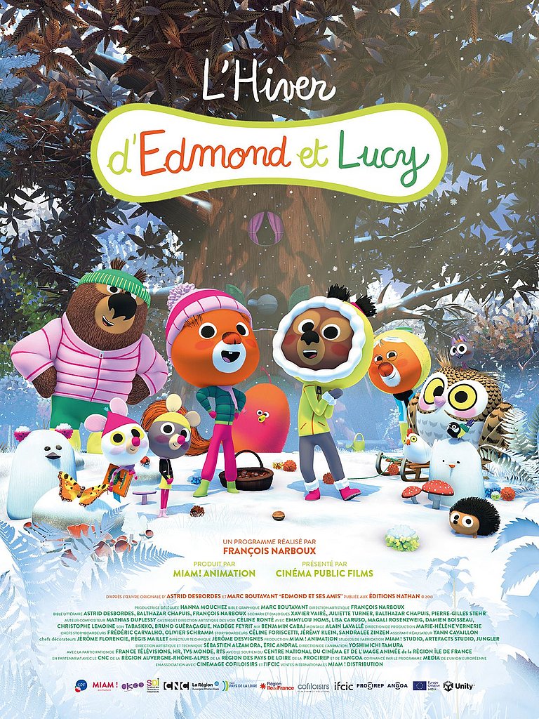 Filmplakat des Films EDMUND UND LUZIE - DAS PERFEKTE WINTERABENTEUER
