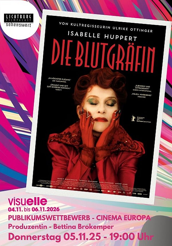Filmplakat des Films DIE BLUTGRÄFIN - VISUELLE - CINEMA EUROPA