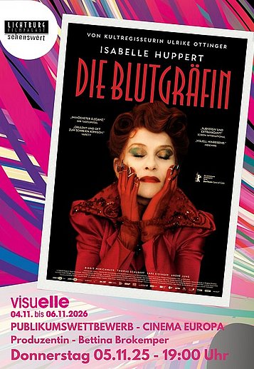 Filmplakat des Films DIE BLUTGRÄFIN - VISUELLE - CINEMA EUROPA
