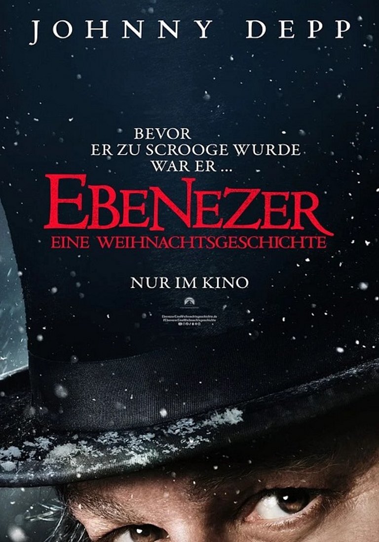 Filmplakat des Films EBENEZER - EINE WEIHNACHTSGESCHICHTE