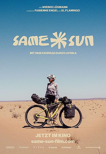 Filmplakat des Films SAME SUN - MIT DEM FAHRRAD DURCH AFRIKA - DOKU TIME TRIFFT VISUELLE