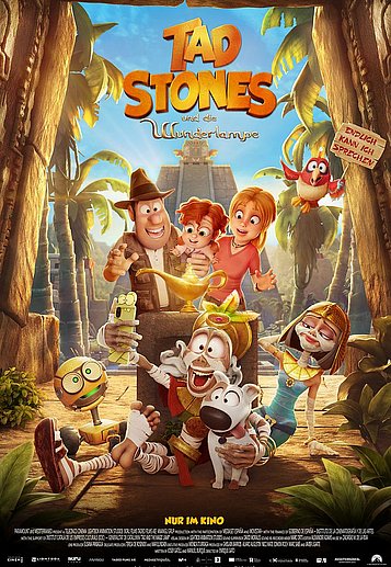 Filmplakat des Films TAD STONES UND DIE WUNDERLAMPE