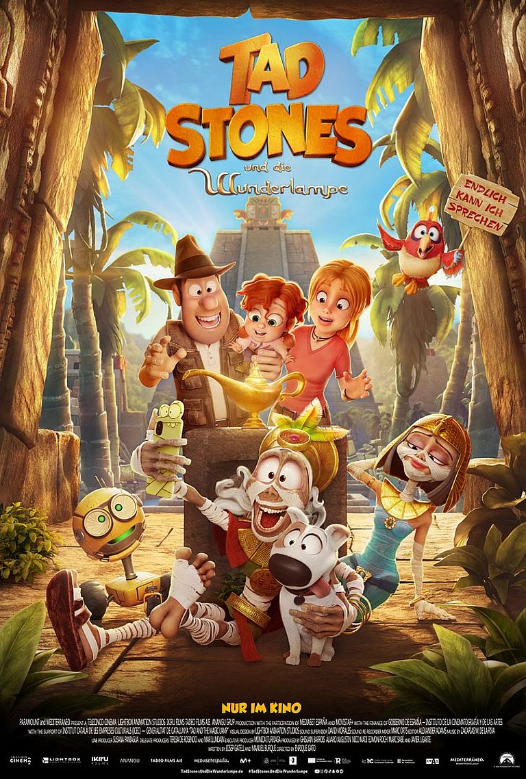 Filmplakat des Films TAD STONES UND DIE WUNDERLAMPE