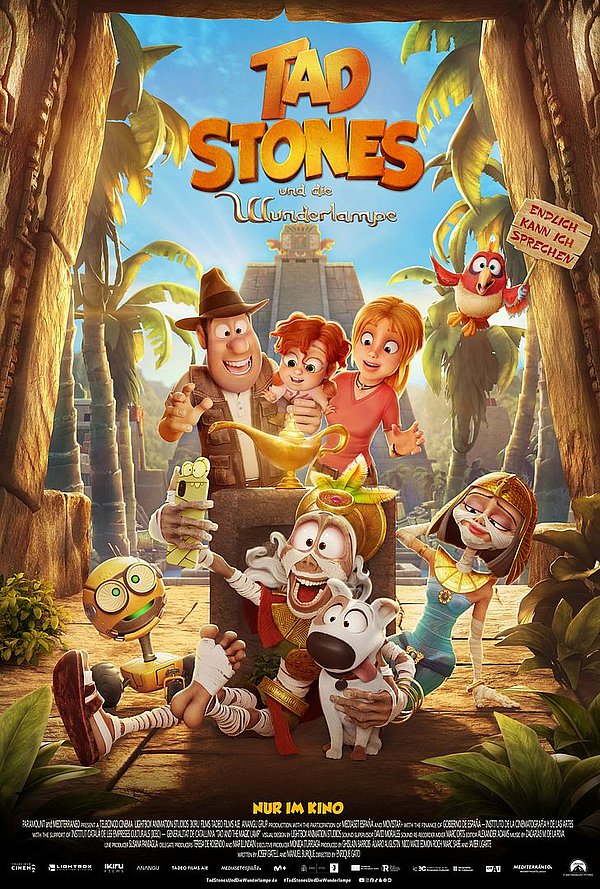 Filmplakat des Films TAD STONES UND DIE WUNDERLAMPE
