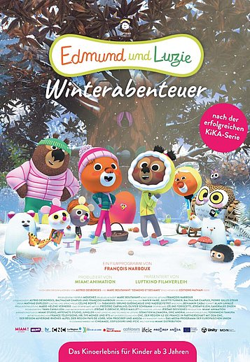 Filmplakat des Films EDMUND UND LUZIE - WINTERABENTEUER