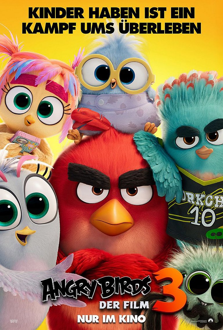 Filmplakat des Films ANGRY BIRD 3