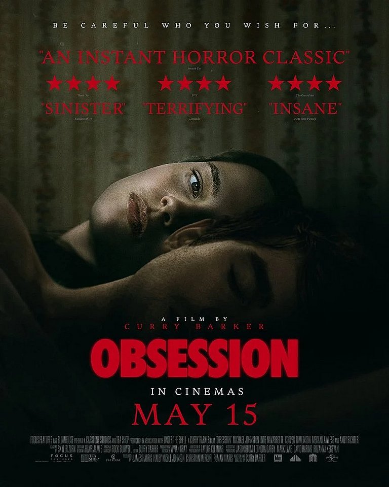 Filmplakat des Films OBSESSION in ENGLISH